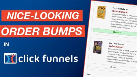 order bump clickfunnels|ClickFunnels Tutorial: Order Bumps 2.0 .